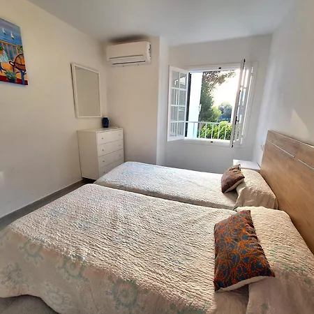 Apartment Al Lado De La Playa En Xoriguer-ciutadella Con Piscina *