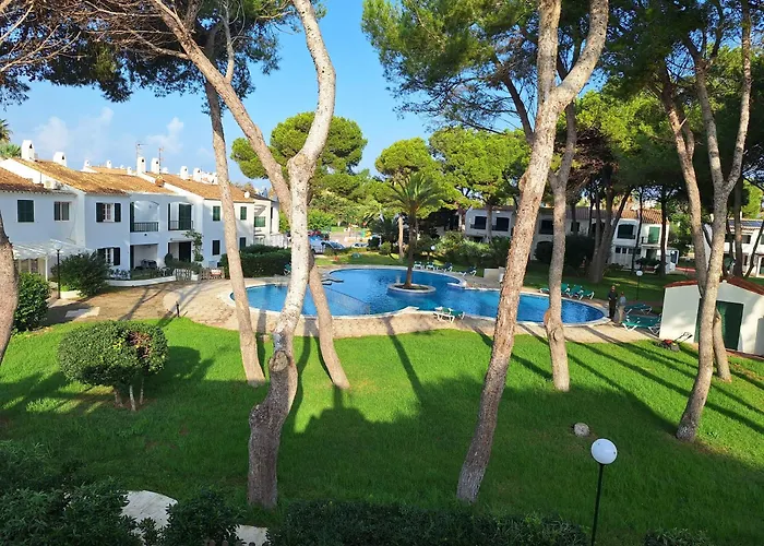 Al Lado De La Playa En Xoriguer-ciutadella Con Piscina Lejlighed