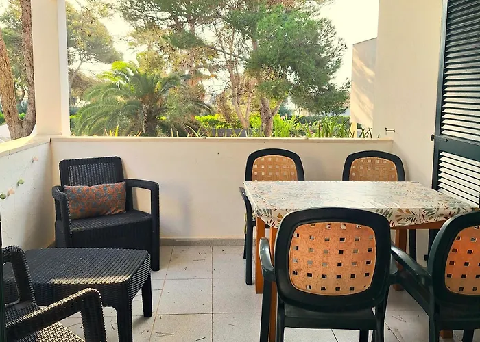 Al Lado De La Playa En Xoriguer-ciutadella Con Piscina