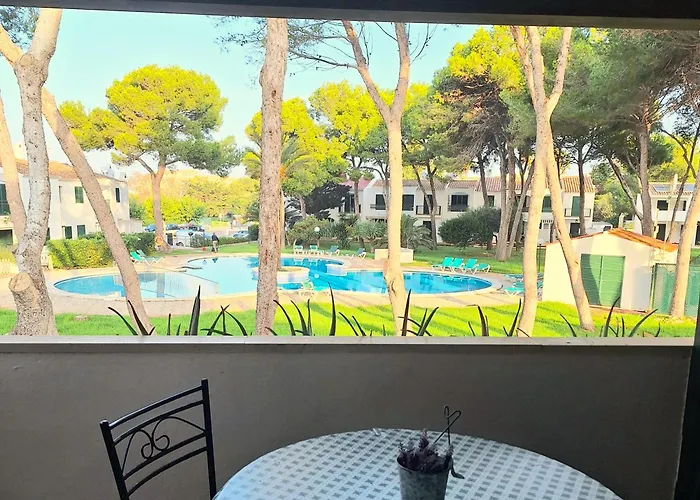 דירה Al Lado De La Playa En Xoriguer-ciutadella Con Piscina סון קסוריגואה